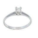 SOLITARIO BRILLANTE  4.0 MM VS-H 0.25 CT