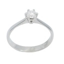 SOLITARIO BRILLANTE DE 4.0 MM VS-H 0.25 CT