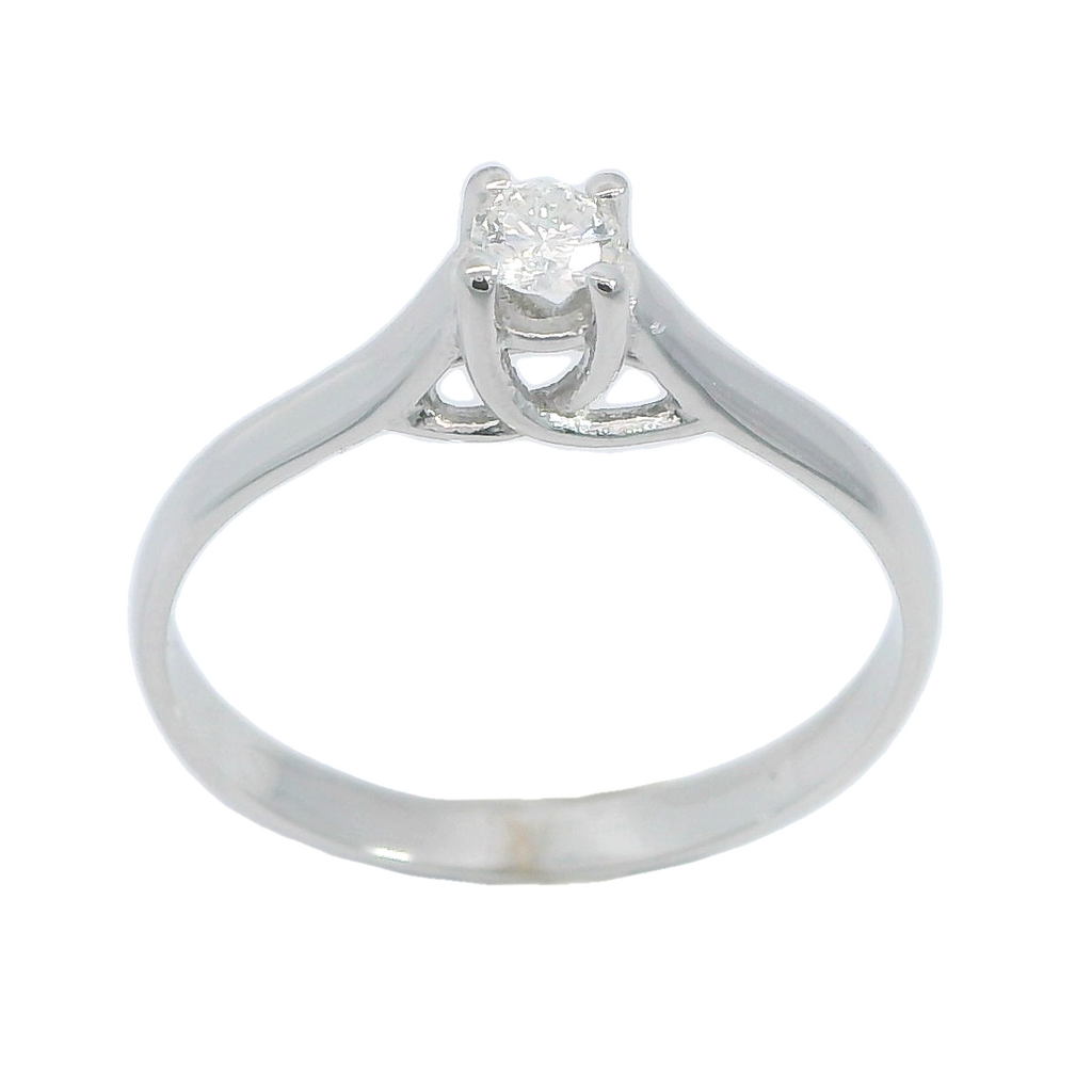 SOLITARIO BRILLANTE 4.00MM VS-H 0.25 CT