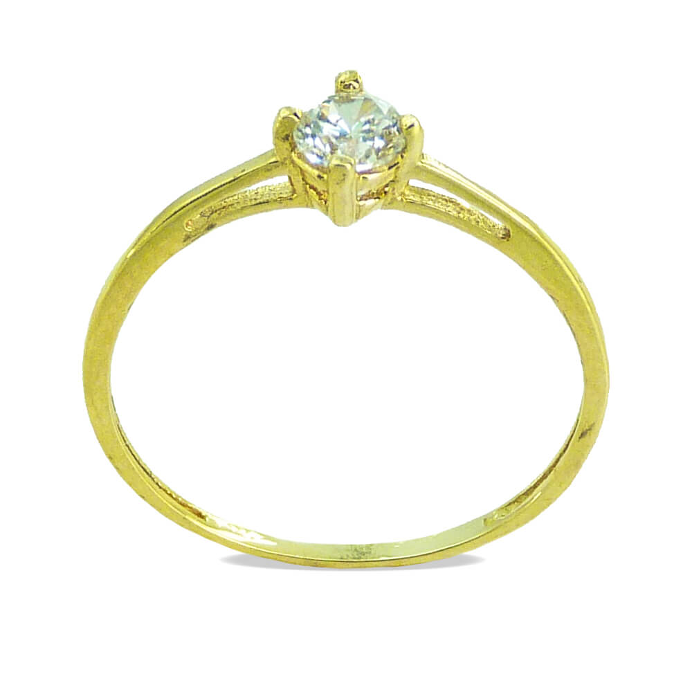 CZ SOLITAIRE RING 
