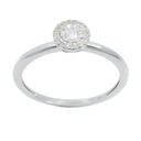 SORTIJA BRILLANTES DI 1RD 0.04 SI-H 18 SC 0.04 0.08 CT TW