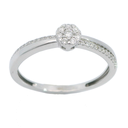 SI-H DIAMOND RING.0.13 CT TW