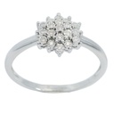 SORTIJA 14 BRILLANTES DI 0.063 SI-H 0.063. 0.07 CT TW 