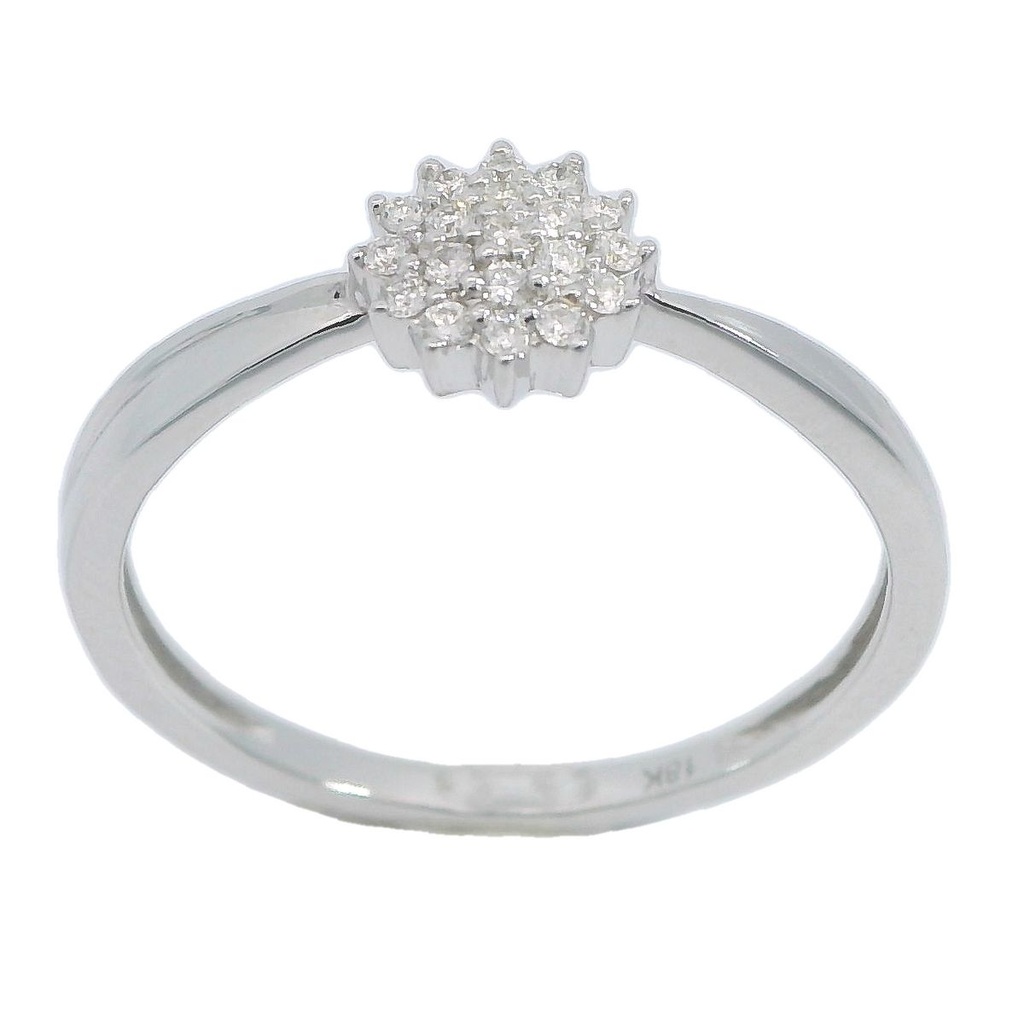 SORTIJA CUAJO BRILLANTES  19 0.10 CT TW H-SI