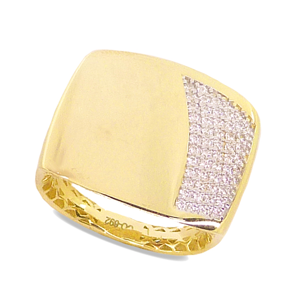 SORTIJA ANCHA CON CIRCONITAS.