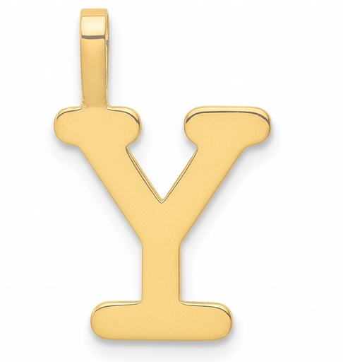 [5000Y] INITIAL "Y" PENDANT.10MM.