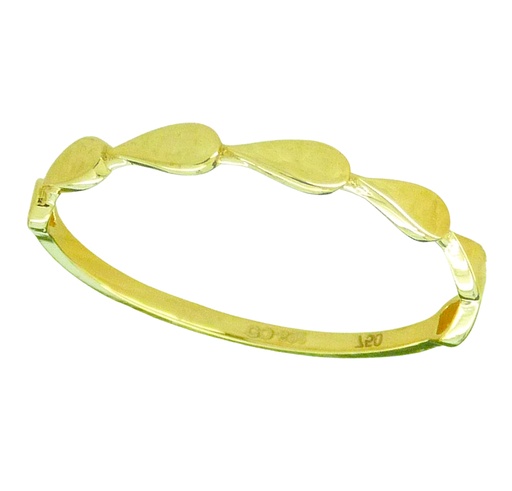 [5216] SORTIJA FORMA DE LAGRIMAS.