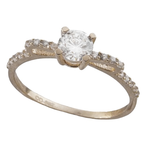 [3824B] SORTIJA LAZITO CON CIRCONITAS.