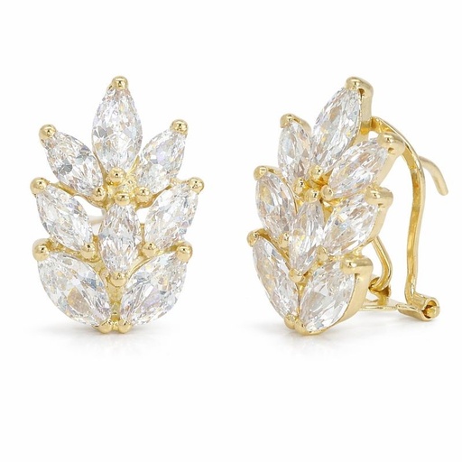 [5902] PENDIENTES ESPIGA 6x3MM OMEGA