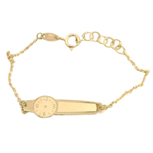 [106] PULSERA ESCLAVA TALLADA BEBE 13.5MM OA (copia)