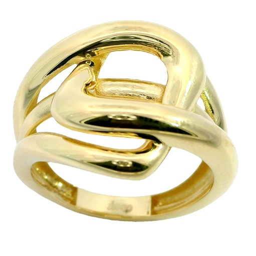 [5997] 18MM CHAIN  GOLD RING.