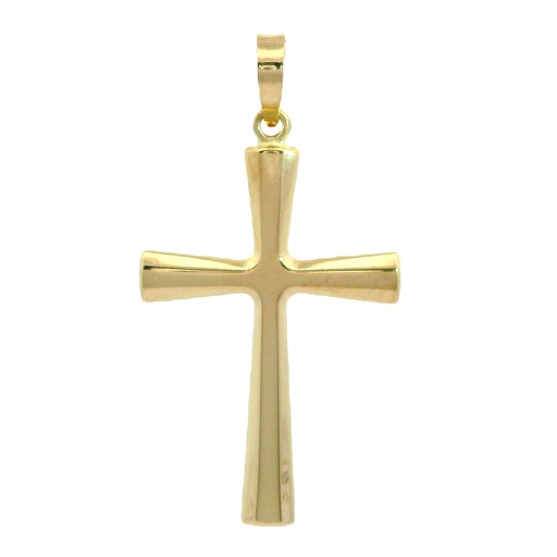 [00075] CRUZ LISA SIN CRISTO 31x19MM.