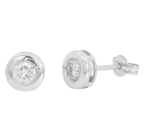 [B4121/0.40B] PEND.CHATON FUNDIDO 6MM 0.32 CTS HSI1 (copia)