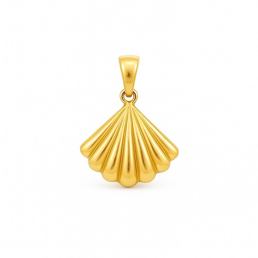 [3399/1] COLGANTE CONCHA COMPOSTELANA.12x9MM.