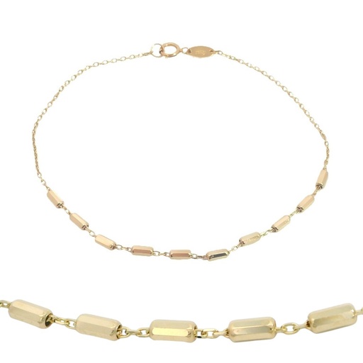 [00104PU] PULSERA TUBOS.17CM.