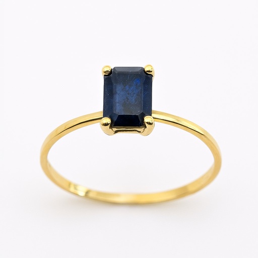 [3974/SZ] 7x5MM SHAPPIRE RING.