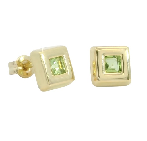 [00128] Pendiente Chatón 7X6 Oval Piedra Semi preciosa 4x3 (copia)