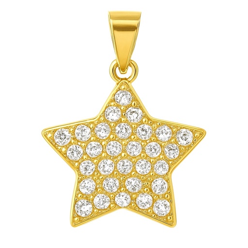 [00152] COLGANTE ESTRELLA CIRCONITAS.15MM