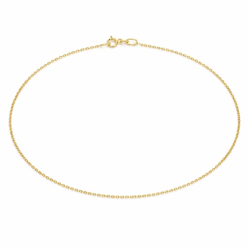 [9K100] 45CM 9 KARAT GOLD CHAIN