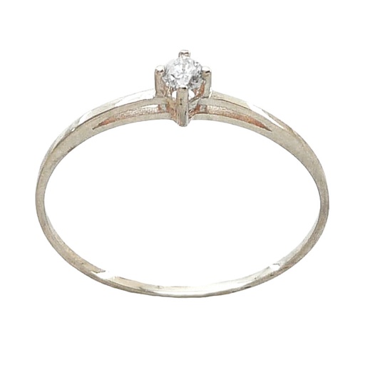 [B4160/0.07B] 2.65 MM DIAMOND SOLITAIRE RING.0.07 CT.VS H