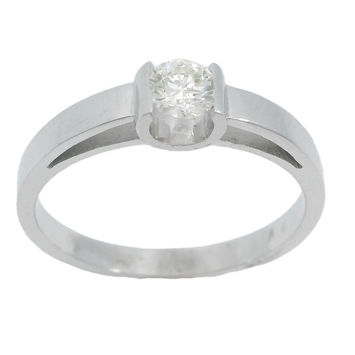 [B4017/25] SOLITARIO BRILLANTE 4.0 MM VS-H 0.25 CT