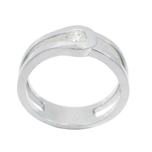 [BFS150/25] 4MM DIAMOND SOLITAIRE RING H VS 0.25 CT 