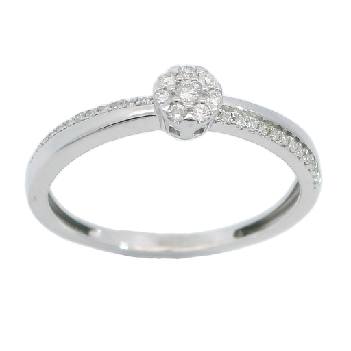 [B4173/0.13] SI-H DIAMOND RING.0.13 CT TW