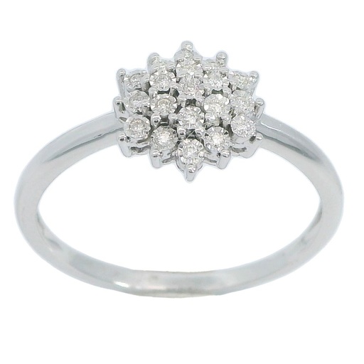 [B4177/0.07] H-SI DIAMOND RING. 0.07 CT TW 