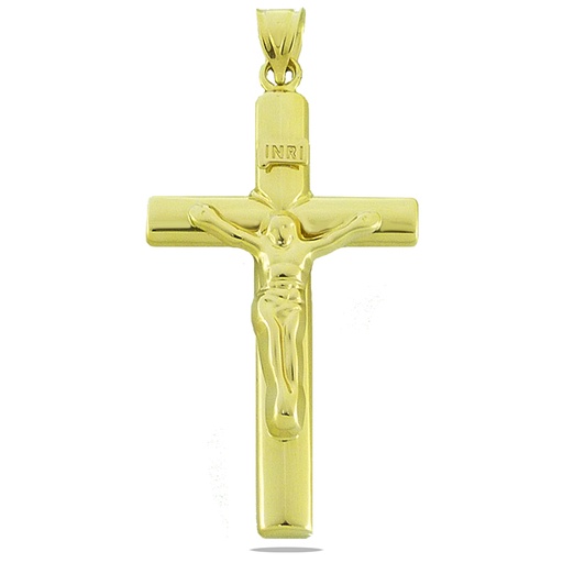 [4947] CRUZ CON CRISTO 47*25MM OA