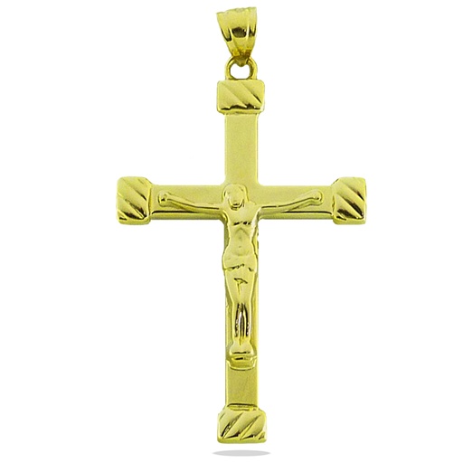 [4946] CRUZ CON CRISTO 47x27MM.