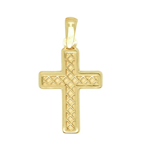 [4243] CRUZ CON REJILLA SIN CRISTO 20x12MM.