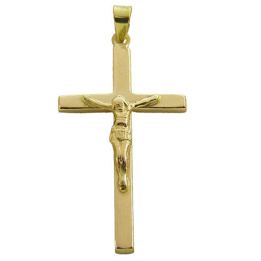 [7421/2] 31x17x2'5MM CRUCIFIX PENDANT.