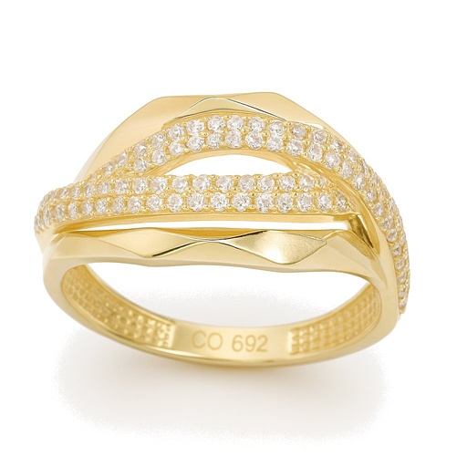[00003] CZ GOLD RING.