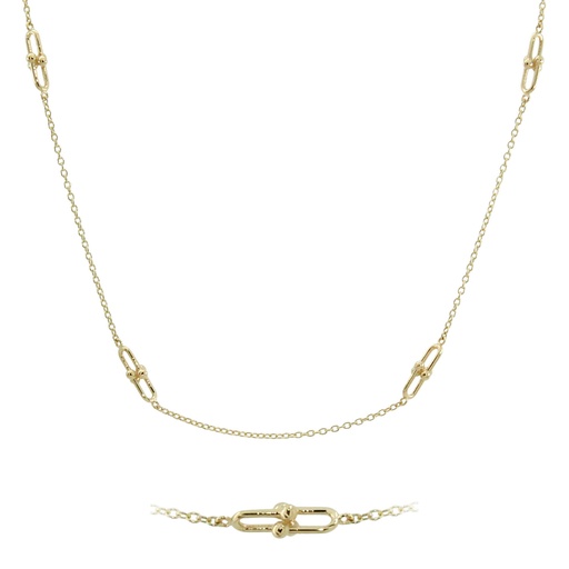 [5781] LINKS NECKLACE.45CM CHAIN.