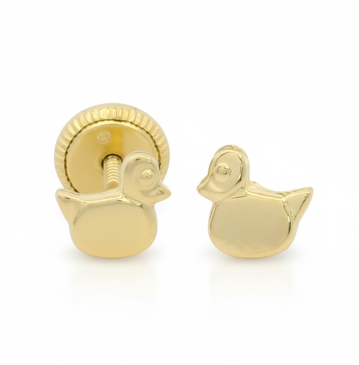 [00121] PENDIENTES PRIMERA POSTURA PATITOS 4.5MM.TORNILLO