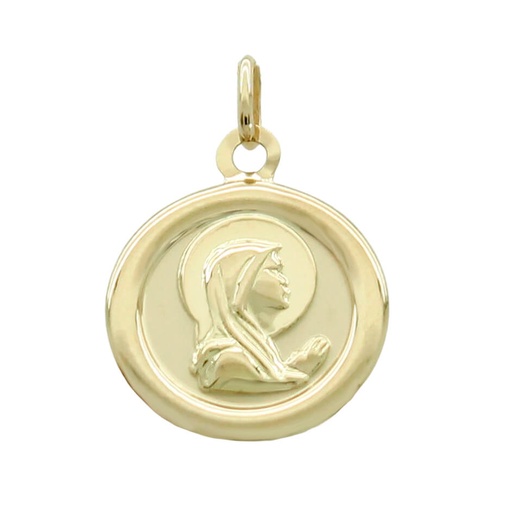 [5725] 20MM ROUND VIRGIN MEDAL.