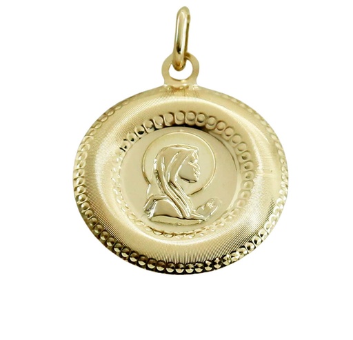 [5724] 22MM ROUND VIRGIN MEDAL.