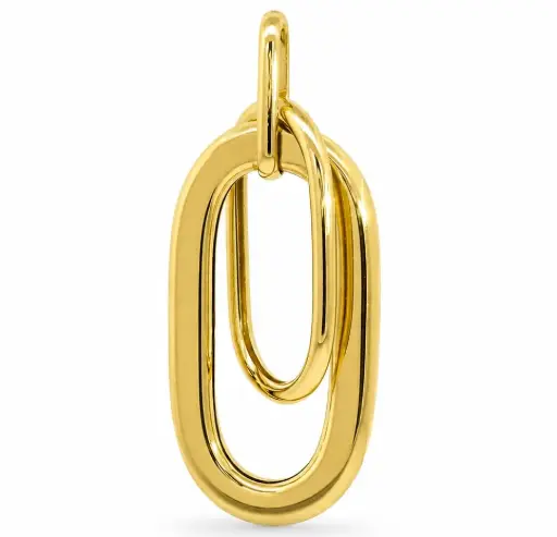 [00239] COLGANTE OVAL DOBLE 33x14MM
