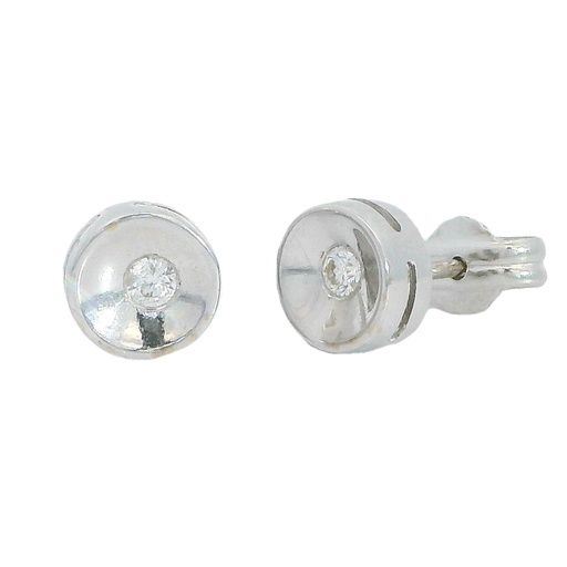 [B4031/06] 2MM STUD DIAMONDS EARRINGS VS-H 0.06 CT TW.