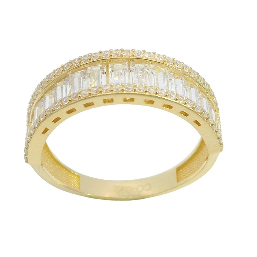 [4534] BAGUETTE CZ RING.