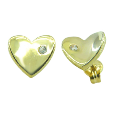 [4474] PEND.CORAZON PIEDRA 8MM PRESION OA