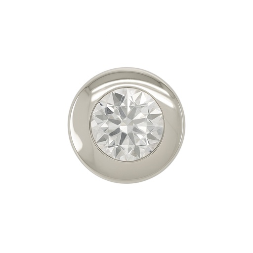 [B1674/C] COLGANTE CHATON 7.0MM 0.11CTS B/3.0MM H-SI