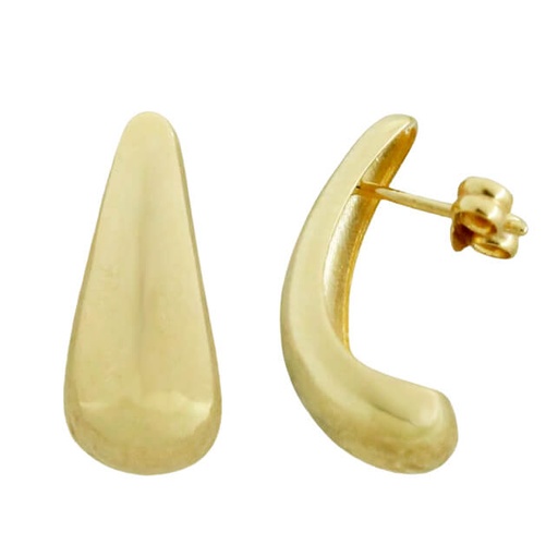 [5802] 18x7MM TEARDROP EARRINGS.PUSHBACK.