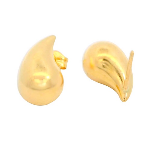 [5804T] 16x9MM TEAR DROP EARRINGS.PUSHBACK.