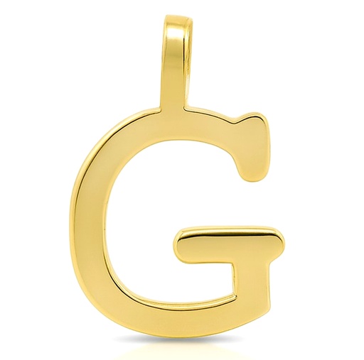 [5000G] INITIAL "G" PENDANT.10MM.