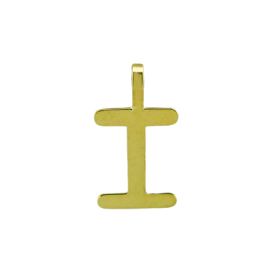 [5000I] INITIAL "I" PENDANT.10MM.