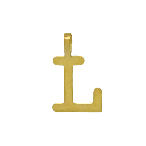 [5000L] INITIAL "L" PENDANT.10MM.