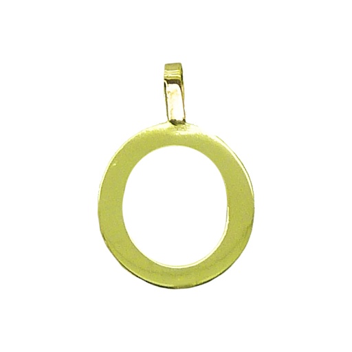 [5000O] INITIAL "O" PENDANT.10MM.