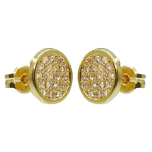 [3124] PENDIENTES REDONDOS MICROENGASTE.7MM.PRESION
