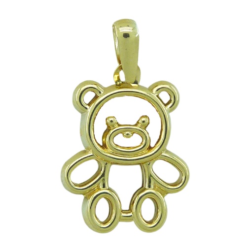 [4259/C] 17x13MM TEDDY BEAR PENDANT.